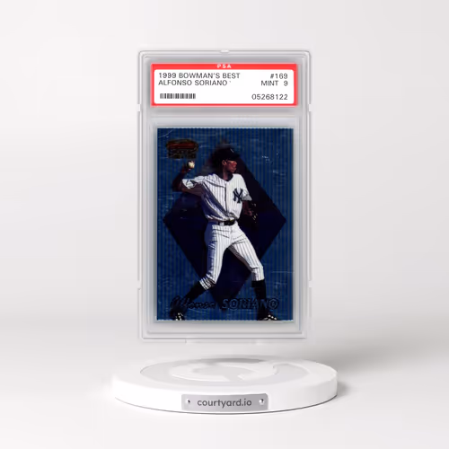1999 Bowman's Best #169 Alfonso Soriano (PSA 9 MINT)