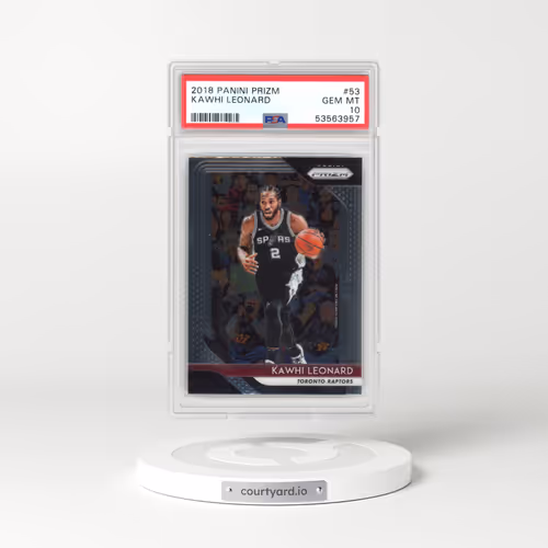 2018 Panini Prizm #53 Kawhi Leonard (PSA 10 GEM MINT)
