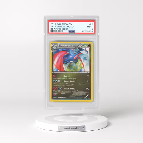 2015 Pokémon XY Roaring Skies #57 Salamence - Holo (PSA 9 MINT)