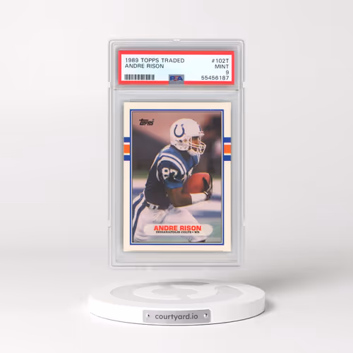 1989 Topps Traded #102T Andre Rison (PSA 9 MINT)