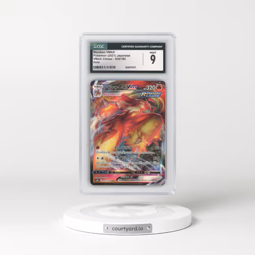 2021 VMAX Climax #020/184 Blaziken VMAX - Holo (CGC 9 MINT)