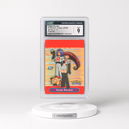 2000 Series 3 (Oval Nintendo Seal) #5 Team Rocket - Pop-Up (CGC 9 MINT)