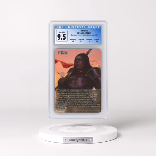 2022 Kryptik Genesis Lore - Kicks - #4/100 Selene (CGC 10 GEM MINT)