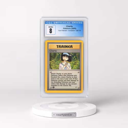 2000 Gym Heroes #99/132 Charity - 1st Edition 1st Edition (CGC 8 NM-MT)