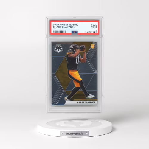 2020 Panini Mosaic #220 Chase Claypool (PSA 9 MINT)