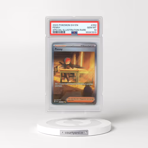 2023 Pokémon Svi EN-Scarlet & Violet #252 Penny - Special Illustration Rare (PSA 10 GEM MINT)