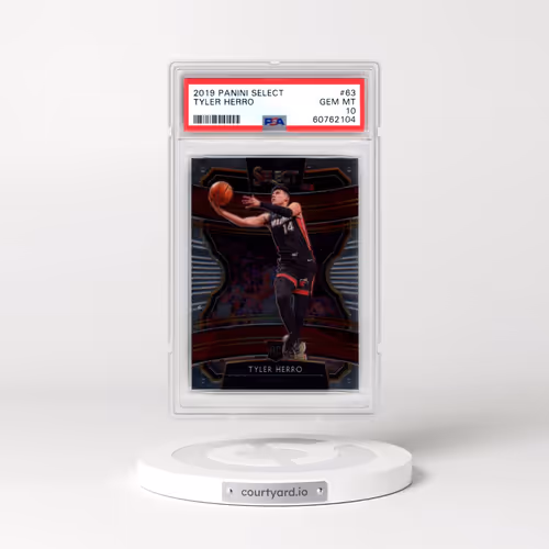 2019 Panini Select #63 Tyler Herro (PSA 10 GEM MINT)