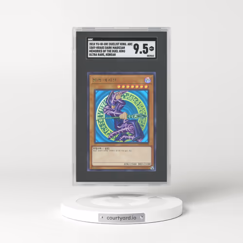 2018 Duelist King Arc #15AY-KRA03 Dark Magician - Memories Of The Duel King (SGC 9.5 MINT+)