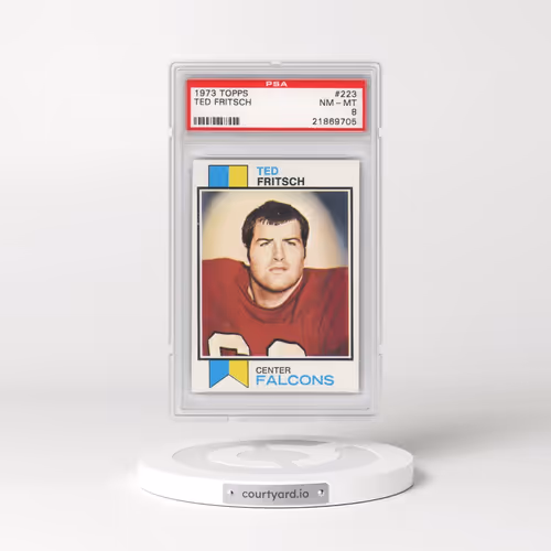 1973 Topps #223 Ted Fritsch (PSA 8 NM-MT)
