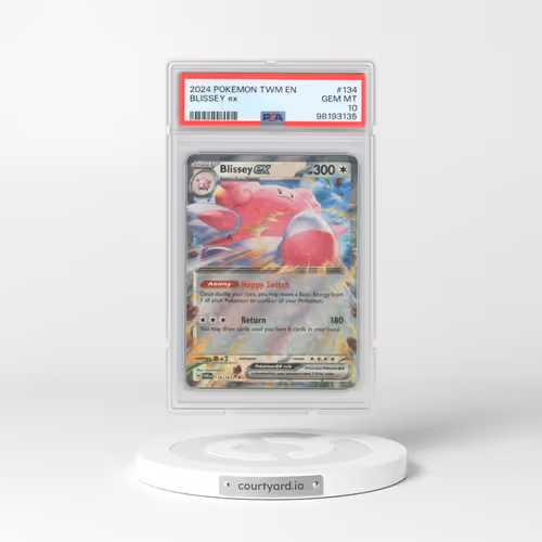 2024 Pokémon Twm EN-Twilight Masquerade #134 Blissey EX - Holo (PSA 10 GEM MINT)