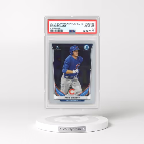 2014 Bowman Prospects #BCP25 Kris Bryant - Chrome (PSA 10 GEM MINT)