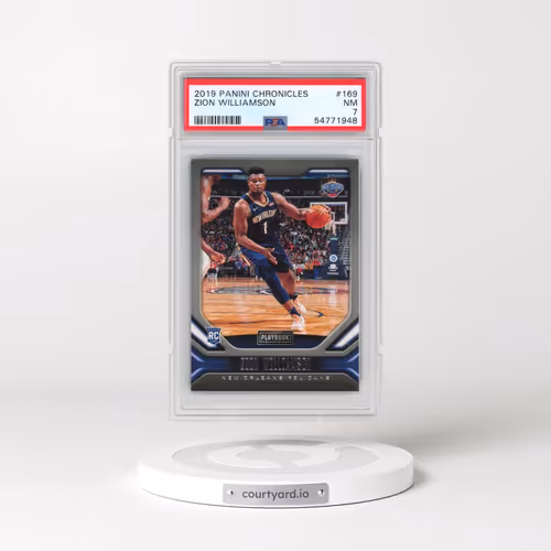 2019 Panini Chronicles #169 Zion Williamson (PSA 7 NM)