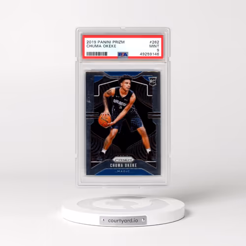 2019 Panini Prizm #262 Chuma Okeke (PSA 9 MINT)