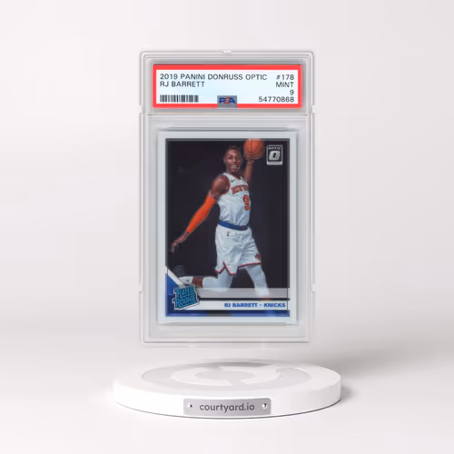 2019 Panini Donruss Optic #178 RJ Barrett (PSA 9 MINT)