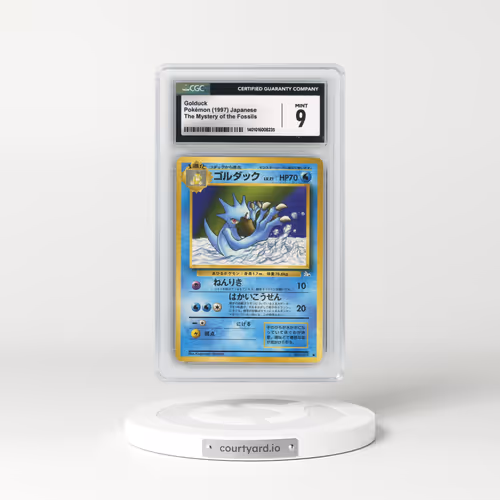1997 The Mystery of the Fossils Golduck (CGC 9 MINT)