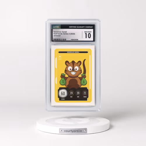 2022 VeeFriends Series 2 - English Generous Gerbil (CGC 10 GEM MINT)