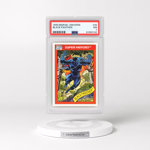 1990 Marvel Universe #20 Black Panther (PSA 7 NM)