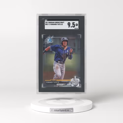 2017 Bowman Chrome Draft #BDC-71 Fernando Tatis Jr. (SGC 9.5 MINT+)