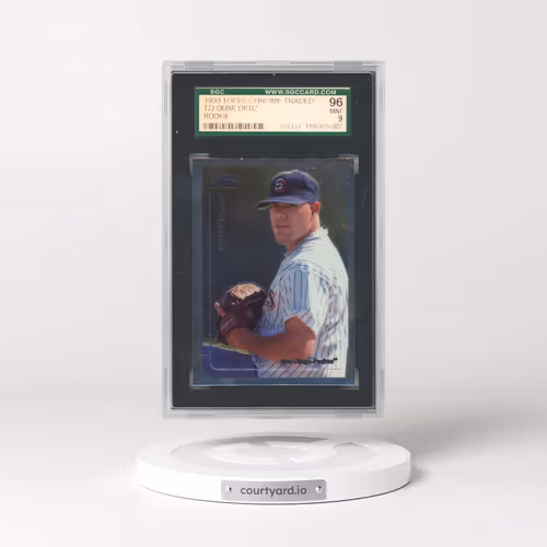 1999 Topps Chrome Traded #T72 Omar Ortiz (SGC 9 MINT)