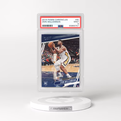2019 Panini Chronicles #60 Zion Williamson (PSA 9 MINT)