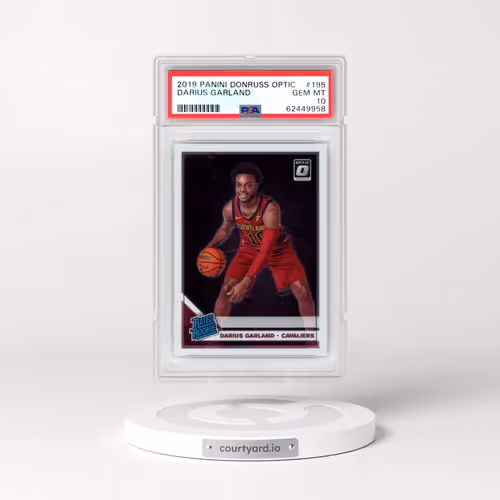 2019 Panini Donruss Optic #195 Darius Garland (PSA 10 GEM MINT)