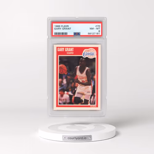 1989 Fleer #70 Gary Grant (PSA 8 NM-MT)