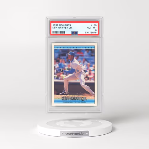 1992 Donruss #165 Ken Griffey Jr (PSA 8 NM-MT)