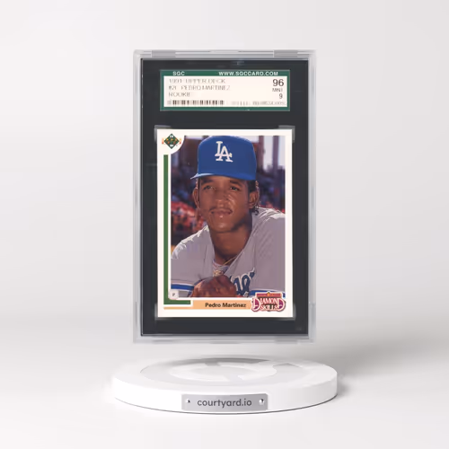 1991 Upper Deck Final Edition #2F Pedro Martinez (SGC 9 MINT)