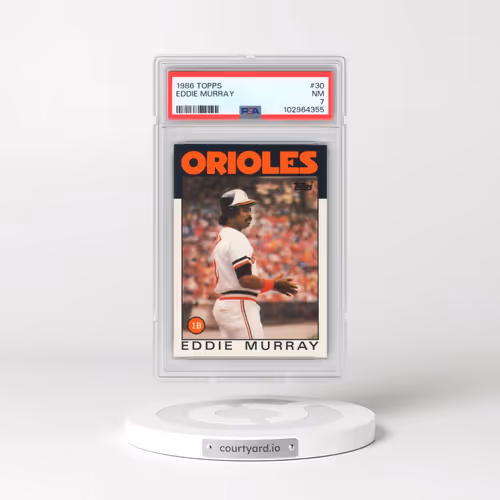1986 Topps #30 Eddie Murray (PSA 7 NM)