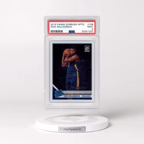 2019 Panini Donruss Optic #158 Zion Williamson (PSA 9 MINT)
