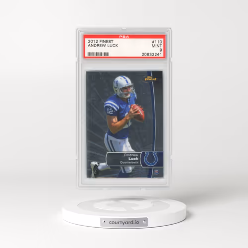 2012 Finest #110 Andrew Luck (PSA 9 MINT)
