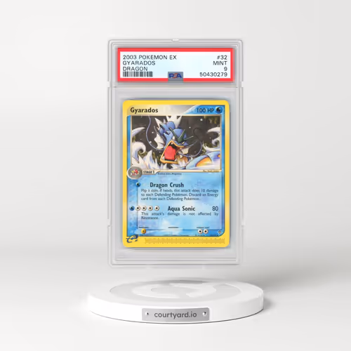 2003 Pokémon EX Dragon #32 Gyarados (PSA 9 MINT)