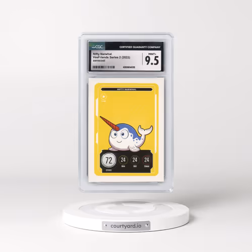 2022 VeeFriends Series 2 - English Nifty Narwhal (CGC 9.5 MINT+)