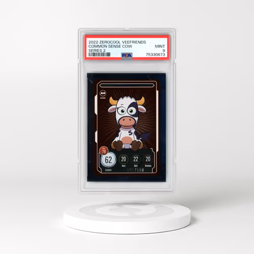 2022 Zerocool VeeFriends Common Sense Cow - Series 2 (PSA 9 MINT)