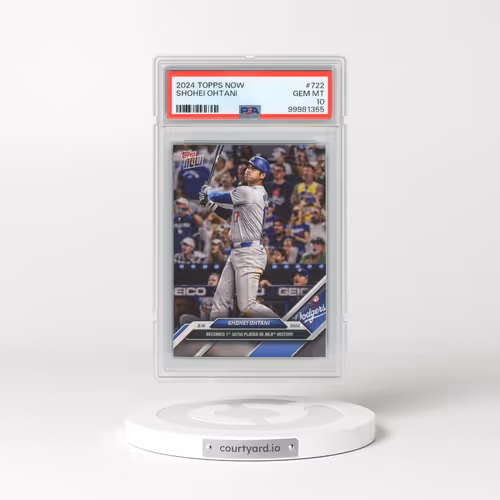 2024 Topps Now #722 Shohei Ohtani (PSA 10 GEM MINT)
