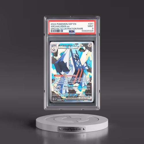 2024 Pokémon Ssp EN-Surging Sparks #241 Archaludon EX - Holo Special Illustration Rare (PSA 9 MINT)