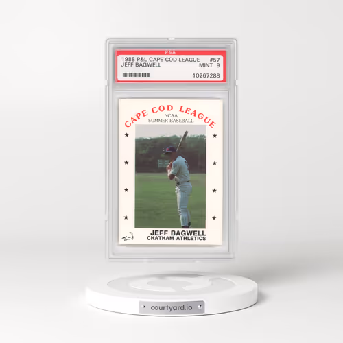 1988 P&L Cape Cod League #57 Jeff Bagwell (PSA 9 MINT)