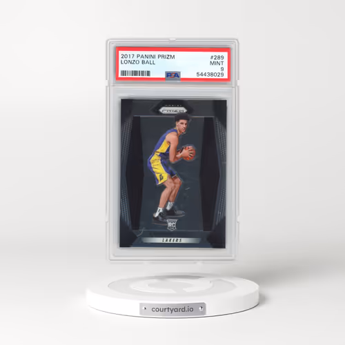 2017 Panini Prizm #289 Lonzo Ball (PSA 9 MINT)