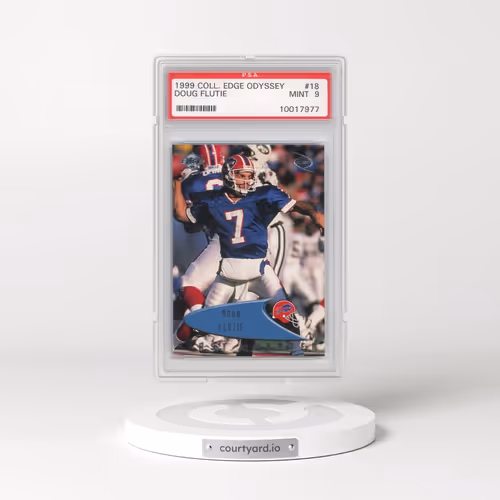 1999 Collector's Edge Odyssey #18 Doug Flutie (PSA 9 MINT)