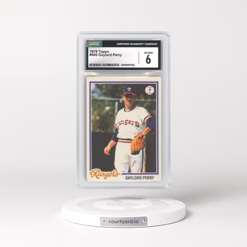 1978 Topps #686 Gaylord Perry (CGC 6 EX-NM)