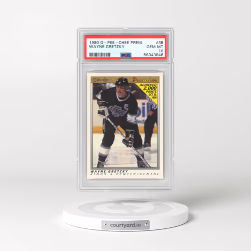 1990 O-Pee-Chee Premier #38 Wayne Gretzky (PSA 10 GEM MINT)