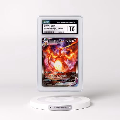 2017 Black Star Promos - Sword & Shield #SWSH261 Charizard VMAX - Holo Ultra-Premium Collection (CGC 10 GEM MINT)