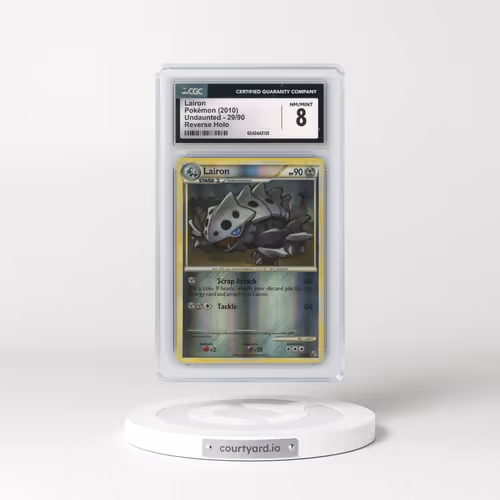 2010 Undaunted #29/90 Lairon - Reverse Holo (CGC 8 NM-MT)