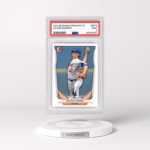 2014 Bowman Prospects #BP73 Jacob DeGrom (PSA 9 MINT)