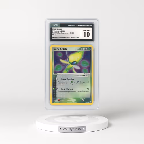 2004 EX Hidden Legends #4 Dark Celebi - Holo (CGC 10 GEM MINT)