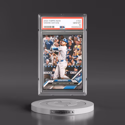 2024 Topps Now #722 Shohei Ohtani (PSA 10 GEM MINT)