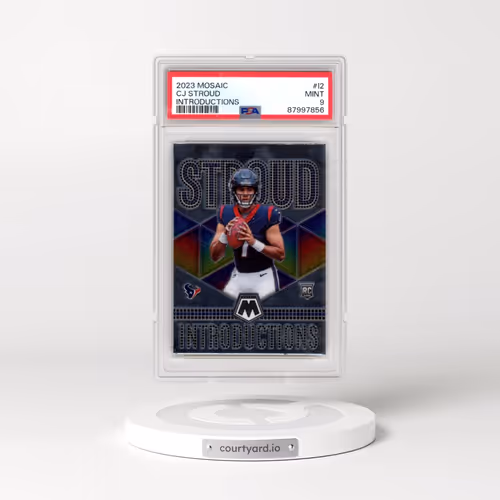 2023 Panini Mosaic Introductions #I2 CJ Stroud (PSA 9 MINT)