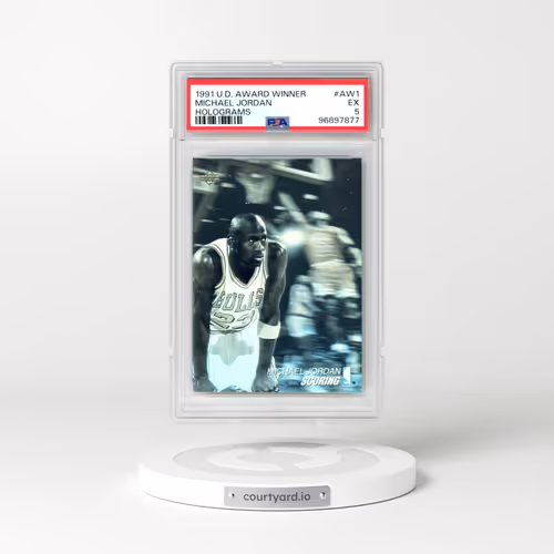 1991 Upper Deck Award Winner Hologram #AW1 Michael Jordan (PSA 5 EX)