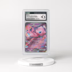 2023 Shiny Treasure ex #076/190 Mew ex (CGC 9.5 MINT+)