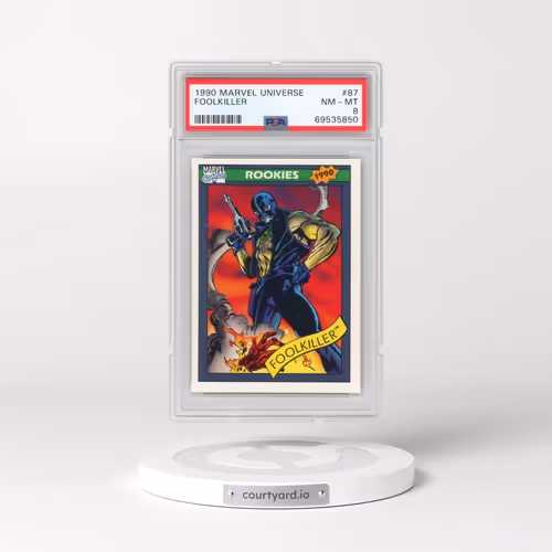 1990 Marvel Universe #87 Foolkiller (PSA 8 NM-MT)